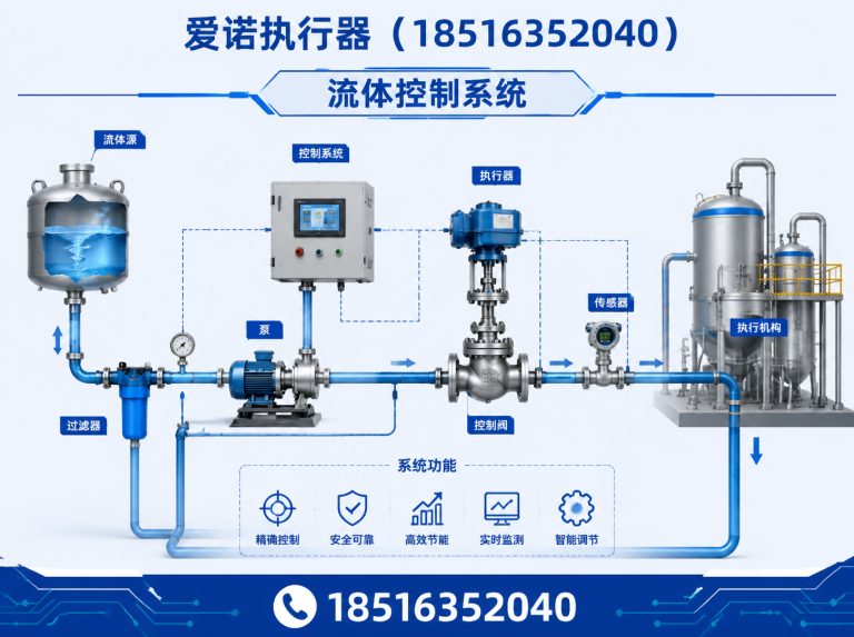 瑞安市拨叉式执行器展示图